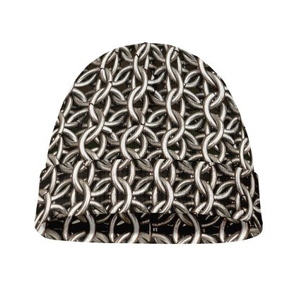 Chainmail Ring Print Beanie