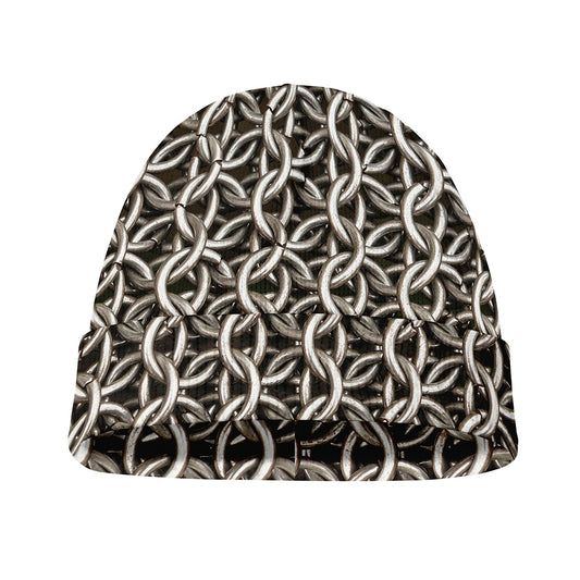 Chainmail Ring Print Beanie