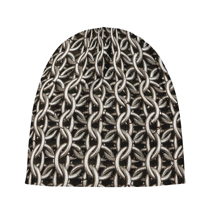 Chainmail Ring Print Beanie