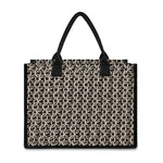 Chainmail Ring Print Canvas Tote Bag