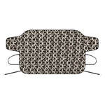 Chainmail Ring Print Car Windshield Snow Cover