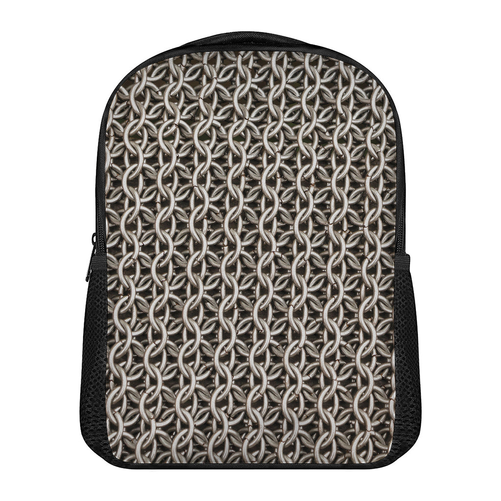 Chainmail Ring Print Casual Backpack