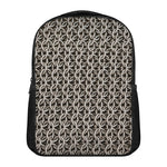 Chainmail Ring Print Casual Backpack