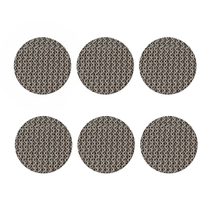Chainmail Ring Print Coaster Set