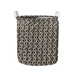 Chainmail Ring Print Collapsible Laundry Basket