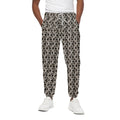 Chainmail Ring Print Cotton Sweatpants