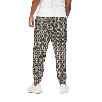 Chainmail Ring Print Cotton Pants