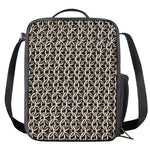 Chainmail Ring Print Crossbody Lunch Bag