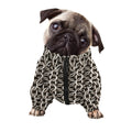 Chainmail Ring Print Dog Zip Up Jacket