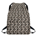 Chainmail Ring Print Drawstring Backpack