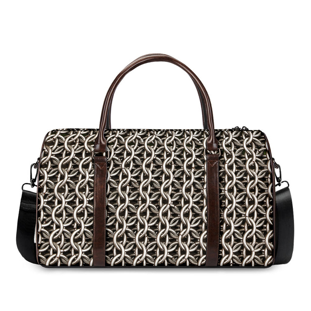 Chainmail Ring Print Duffle Bag