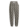 Chainmail Ring Print Fleece Lined Knit Pants