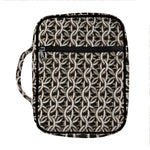 Chainmail Ring Print Front Pocket Bible Bag