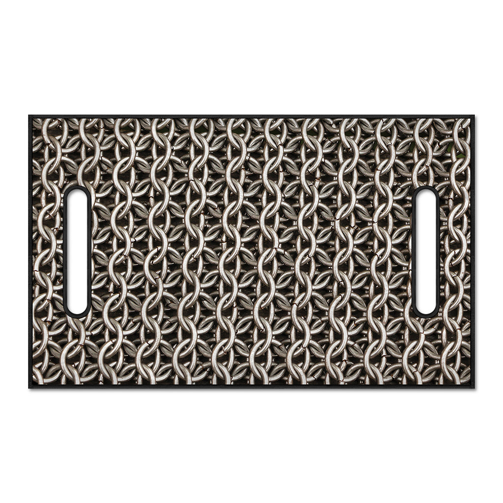 Chainmail Ring Print Golf Cart Seat Cover
