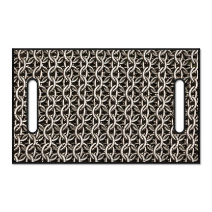 Chainmail Ring Print Golf Cart Seat Cover