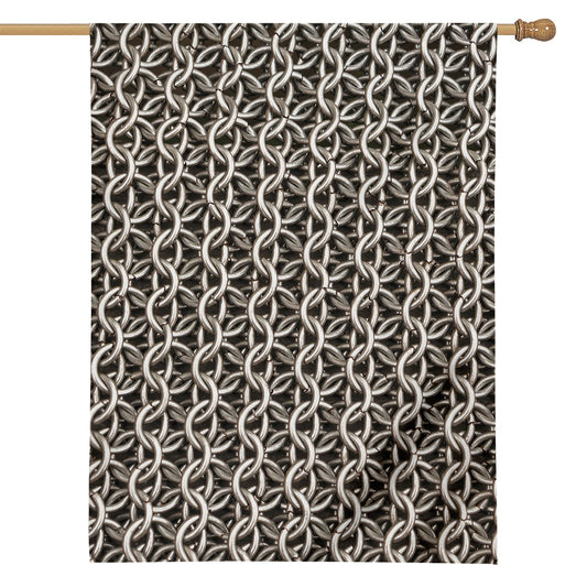 Chainmail Ring Print House Flag