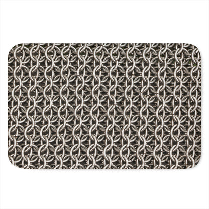 Chainmail Ring Print Indoor Door Mat
