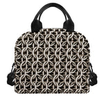 Chainmail Ring Print Insulated Lunch Bag