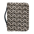 Chainmail Ring Print Leather Bible Cover