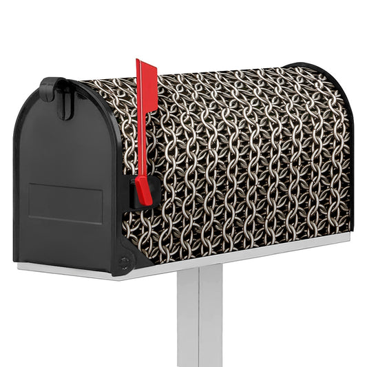 Chainmail Ring Print Mailbox Cover