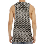 Chainmail Ring Print Men's Muscle Tank Top