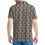 Chainmail Ring Print Men's Polo Shirt