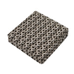 Chainmail Ring Print Outdoor Seat Cushion Cover