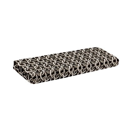 Chainmail Ring Print Piano Keyboard Cover