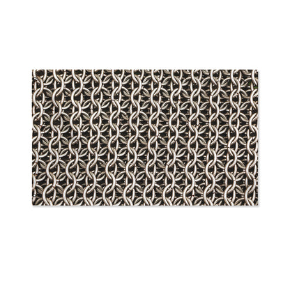 Chainmail Ring Print Polyester Flag