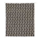 Chainmail Ring Print Polyester Shower Curtain