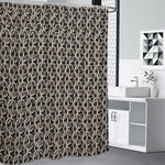 Chainmail Ring Print Premium Shower Curtain