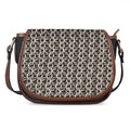 Chainmail Ring Print Saddle Bag