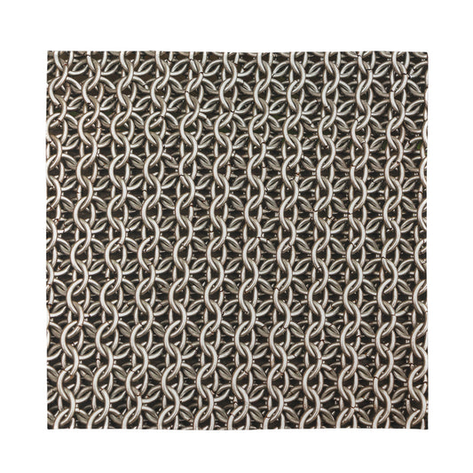 Chainmail Ring Print Silk Bandana