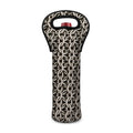 Chainmail Ring Print Single Neoprene Wine Tote