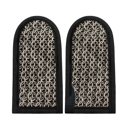 Chainmail Ring Print Skillet Handle Cover