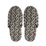 Chainmail Ring Print Slippers