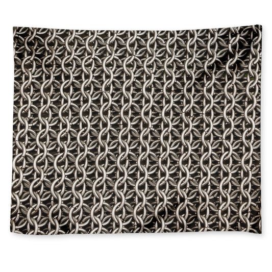 Chainmail Ring Print Tapestry