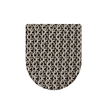 Chainmail Ring Print Toilet Lid Cover