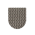 Chainmail Ring Print Toilet Lid Cover