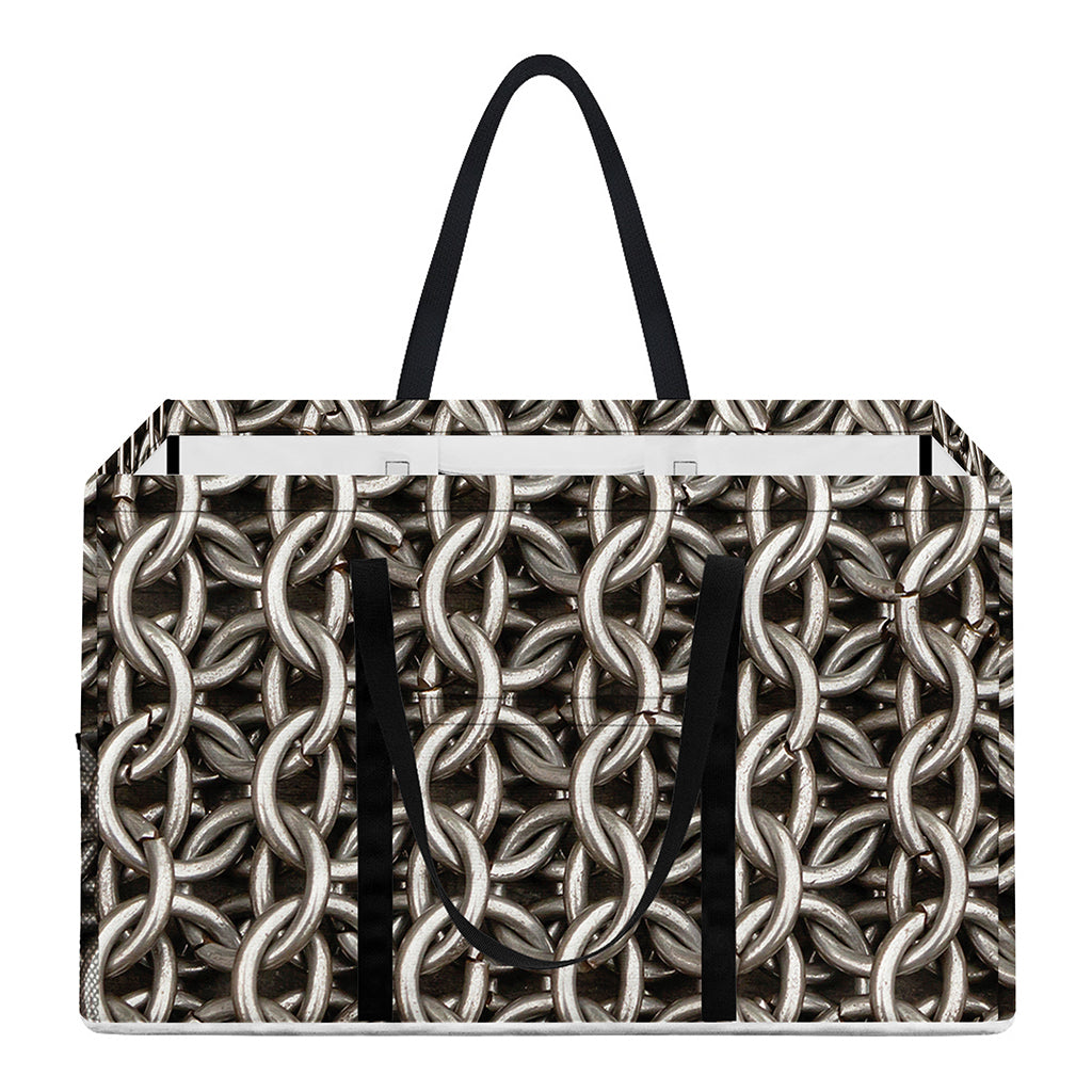 Chainmail Ring Print Utility Tote Bag