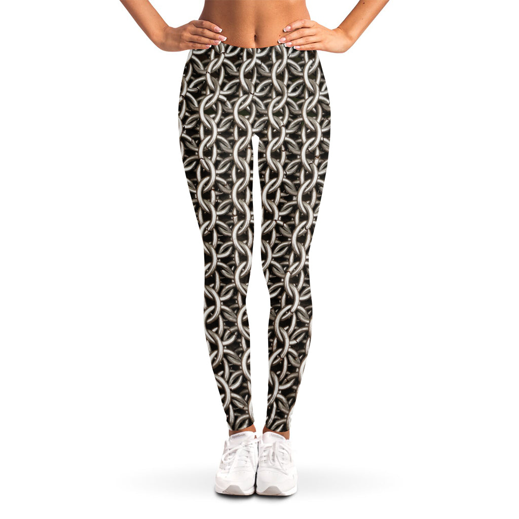 Chainmail Ring Print Women's Leggings