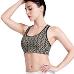 Chainmail Ring Print Women's Sports Bra