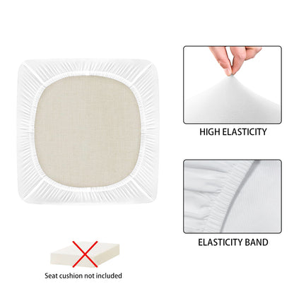 Elephant Skeleton X-Ray Pattern Print Chair Cushion Cover