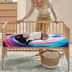 Chakras Of The Universe Print Baby Crib Sheet