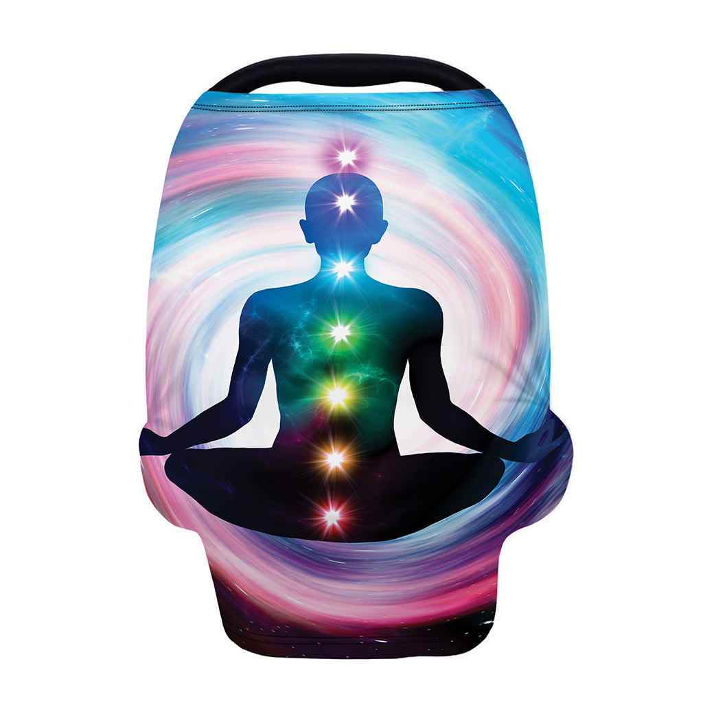 Chakras Of The Universe Print Baby Seat Cover