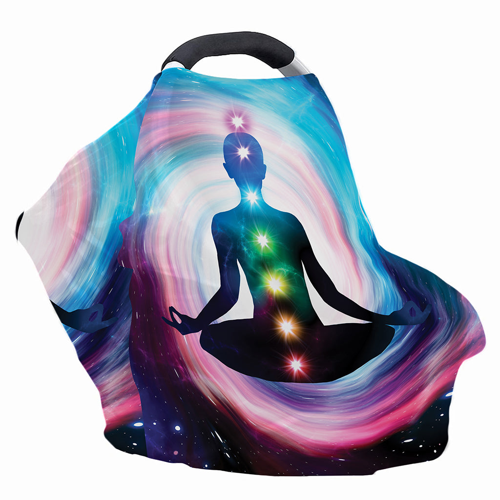 Chakras Of The Universe Print Baby Seat Cover