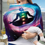 Chakras Of The Universe Print Baby Seat Cover