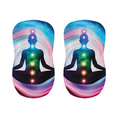 Chakras Of The Universe Print Bar Stool Covers