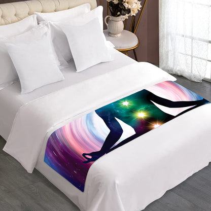 Chakras Of The Universe Print Bed Runner