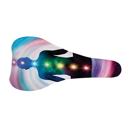 Chakras Of The Universe Print Bicycle Seat Cover